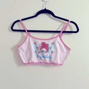 Hot Topic My Melody Sanrio Lace Bralette